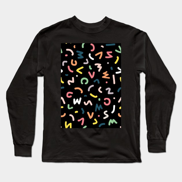 Neon Lights Long Sleeve T-Shirt by PolitaStore